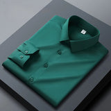 Funki Buys | Shirts | Men's Slim Fit British Style Dress Shirt 7XL