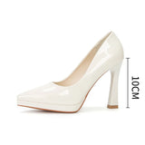 Funki Buys | Shoes | Women's Elegant Patent High Heel Pumps