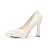 Funki Buys | Shoes | Women's Elegant Patent High Heel Pumps