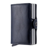 Unisex RFID Popup Card Holder - Dark Blue - RFID Popup Card Wallet - 3.93 x 2.75 x 0.78" - PU Leather - image 27