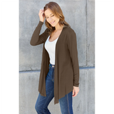 Women's Lightweight Open Front Cardigan - Sky Blue - Cardigan - 3XL - Rayon - image 15