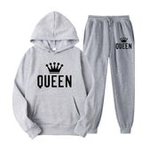 Women's Thickened Hooded Sweat Suit - Pink - 3XL - Polyester - image 24