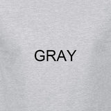Unisex Emotional Support Human Print Tee - Gray - Cat Shirt - 6XL - Polyester - image 11