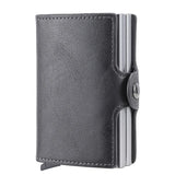 Unisex RFID Popup Card Holder - Grey - RFID Popup Card Wallet - 3.93 x 2.75 x 0.78" - PU Leather - image 28