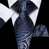Funki Buys | Neckties | Men's 2 Pcs Floral Silk Tie Set