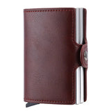 Unisex RFID Popup Card Holder - Maroon Red - RFID Popup Card Wallet - 3.93 x 2.75 x 0.78" - PU Leather - image 29