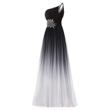 Women's Stylish Chiffon Evening Dress - Black/Multi - Dress - 26W - Polyester/Chiffon - image 5