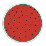Fruit Printed Beach Mat Towel Throw - Green - 1 / STJ14-1 / Fruit Towel - Large - Microfibre - image 28