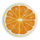 Fruit Printed Beach Mat Towel Throw - Orange - STJ14-5 / Fruit Towel - Large - Microfibre - image 35