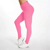 Women's Stretch Push Up Yoga Pants - Light Gray - Pants - XL - image 35