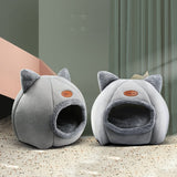 Cat Beds Cozy Sweet Pink Cave House - Pink - XL 40x40x40cm - Plush - image 39