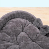 Cat Bed Heart-shaped Cozy Cat Bed - Gray - Cat Bed - XL - Plush - image 13