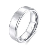 Black Titanium Wedding Band Ring 1 Pcs - Black - Wedding Band 4mm - 13 - Tungsten Carbide - image 20