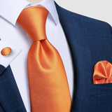 Funki Buys | Neckties | Men's 3 Pcs Stylish Formal Tie Set