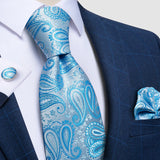 Funki Buys | Neckties | Men's 3 Pcs Stylish Formal Tie Set