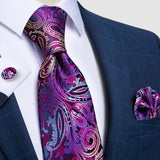 Funki Buys | Neckties | Men's 3 Pcs Stylish Formal Tie Set