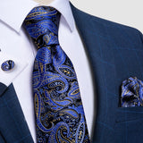 Funki Buys | Neckties | Men's 3 Pcs Stylish Formal Tie Set