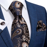 Funki Buys | Neckties | Men's 3 Pcs Stylish Formal Tie Set