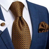 Funki Buys | Neckties | Men's 3 Pcs Stylish Formal Tie Set