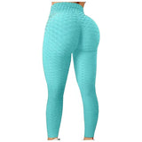 Women's Stretch Push Up Yoga Pants - Light Gray - Pants - XL - image 23