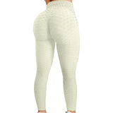 Women's Stretch Push Up Yoga Pants - Ivory - Pants - XL - image 40