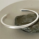 Men's Women's Vintage Hasp Bracelet - Silver - Unisex Bracelet - Adjustable - Alloy/Silver Plated - image 5