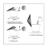 Squirrel Proof Hanging Bird Feeder - Brown - Hanging Bird Feeder - M - Plastic - image 9