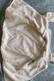 Women's Full Lapel Collar Sherpa Coat - Khaki - Sherpa Coat - 5XL - Polyester - image 30