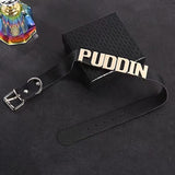 Unisex Gothc Puddin Choker Necklace - Black - 1 / Buckle / 17.32 x 0.78" / Necklace - M - PU Leather - image 26