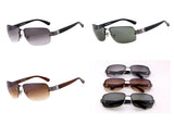 Unisex Luxury Rimless S… - Black - C1 / Black Lens / Sunglass - Lens Size - 2.55 x 1.61" - Polarized UV Protection - image 24