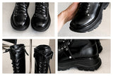 Women's White Knee High Lace Up Boots - White - Knee High Boots - 43 B - Pigskin Leather - image 29