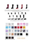 Women's Japanese Gothic Platform Boots - Beige - Custom Color Choose From Chart - 11 B - PU Leather - image 36