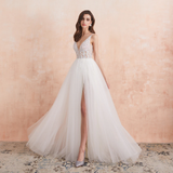 Funki Buys | Dresses | Women's Long Chiffon Tulle Prom Dress