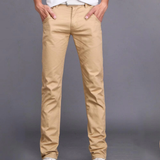 Men's Slim Fit Cargo Pant Mid-Waist Jeans - Army Green - Pants - 40 - Polyester Denim - image 22