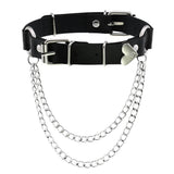 Unisex Hip Hop PU Leather Choker - PU Leather - image 32
