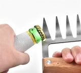 Meat Shredding Tools Forks Claws - Beige - 1 - Meat Bear Claws - 2 Pcs - Medium - Stainless Steel - image 24