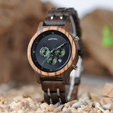 Men's Women's Elegant Wood Watches - Pink - Quartz Watch - Medium - Wood - image 7