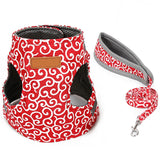 Cat Harness Walking Lead Vest Set - Red - Cat Vest Harness Leash - XL - Nylon/Canvas - image 27