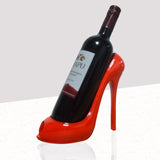 High Heeled Shoe Wine Bottle Holder - Red - Shoe Wine Holder - 8.66 x 7.48 x 3.94" - Epoxy Resin - image 4