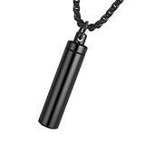 Funki Buys | Cremation Urn Necklaces | Unisex Ope... - Silver - Memorial Urn Necklace / Stainless Steel / One Size - image 10