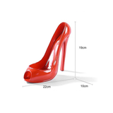 High Heeled Shoe Wine Bottle Holder - Red - Shoe Wine Holder - 8.66 x 7.48 x 3.94" - Epoxy Resin - image 11