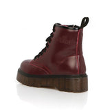 Women's Men's Winter Fur Lined Boots - Red - 1 / Fur Boots - 41 B - PU Leather - image 16