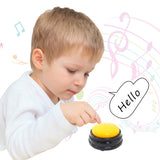 Recordable Button Learning Aid for Kids, Pets - Blue - Recordable Button - 3.5 x 1.7" - ABS Plastic - image 13