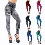 Funki Buys | Pants | Women's High Waist Jeans Jeggings - Black : Jeans Jeggins / 3XL / Polyester Spandex - image 25