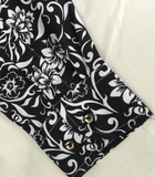 Men's Long Sleeve SlimFit Floral Dress Shirt - Black - Men's Dress Shirt - Asian size 6XL - Polyester - image 25