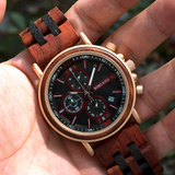 Men's Women's Stylish Wooden Watches - Blue - S18-6 / Customized / Wood Watch - Medium - Wood/Stainless Steel - image 25