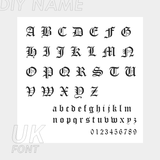 Funki Buys | Earrings | Custom Name Initi... - Custom SMTER01-AB  Font / Silver Color - Earrings / Stainless Steel - image 28