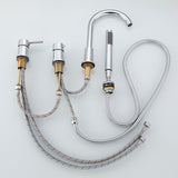 Bath Taps Luxury Brass Bath Shower Set - Gold - 1 / Brushed / Bath Faucet - Large - Stainless Steel - image 13