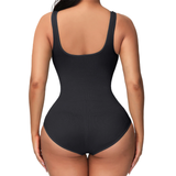Women's Bodysuit Shaper Shapewear - Black - 1 - Bodysuit - XL - Polyester Spandex - image 9