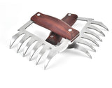 Meat Shredding Tools Forks Claws - Beige - 1 - Meat Bear Claws - 2 Pcs - Medium - Stainless Steel - image 14